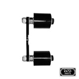 2x72 Belt Grinder Small Wheel Holder kit with Deflector Wheel Bracket & 2" wheel for knife Grinders