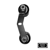 2x72 Belt Grinder Small Wheel Holder kit with Deflector Wheel Bracket & 2" wheel for knife Grinders