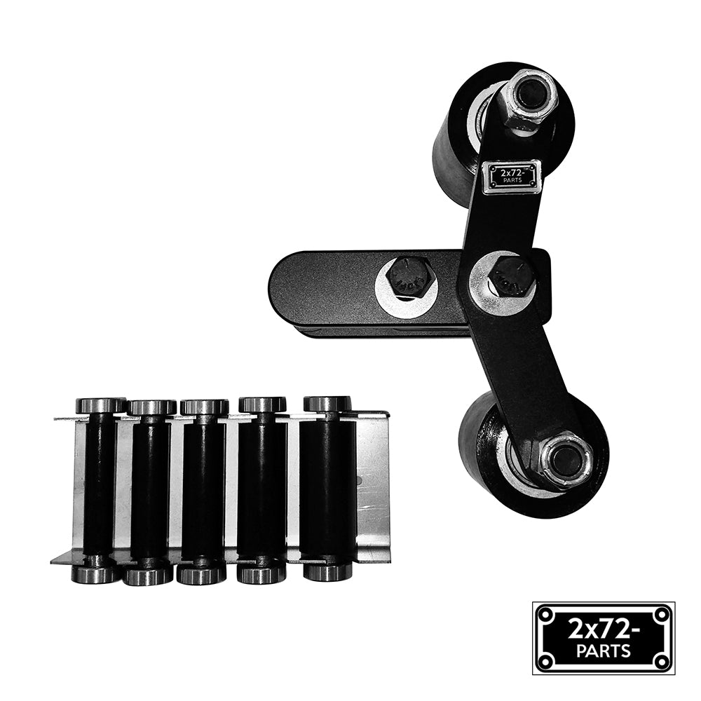 2x72 Belt Grinder Small Wheel Holder kit with Deflector Wheel Bracket & 2" wheel for knife Grinders