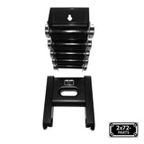 2x72 Belt Grinder Small Wheel Holder kit with Deflector Wheel Bracket & 2" wheel for knife Grinders