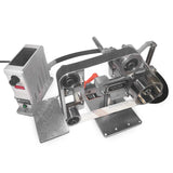 Fucina 1x30 Belt Grinder 230V/50Hz 0.9Hp Servo Motor with VFD and Horizontal Position for Knife Making