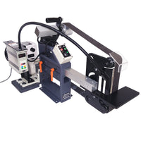 2x72 Belt Grinder 110V/60Hz 2.25Hp Motor with VFD and Electronic Tracking Control