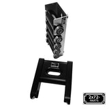 2x72 Belt Grinder Small Wheel Holder kit with Deflector Wheel Bracket & 2" wheel for knife Grinders