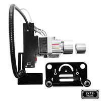 2x72 Belt Grinder Motor 230V/50Hz 1.1hp with VFD - Drive Wheel - Light D-Backing Plate & Platen