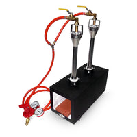 Fucina Forges Double Burner Propane Forge Knife Making Forge Blacksmith Gas Forge USA or EU Regulator