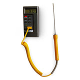 Gas Forge Kiln Digital Pyrometer Thermometer With K-TYPE Thermocouple Blacksmith Tool for